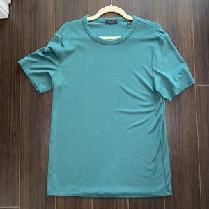 THEORY Essential Tee in Modal Jersey, Green/Turquoise, Medium